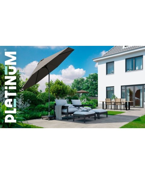 Pack Parasol LISBOA + Base ROMA + Funda