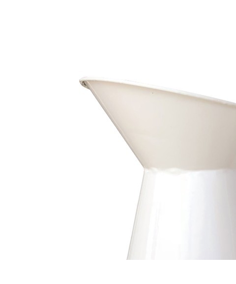 JARRITA DE METAL LACADA BLANCO