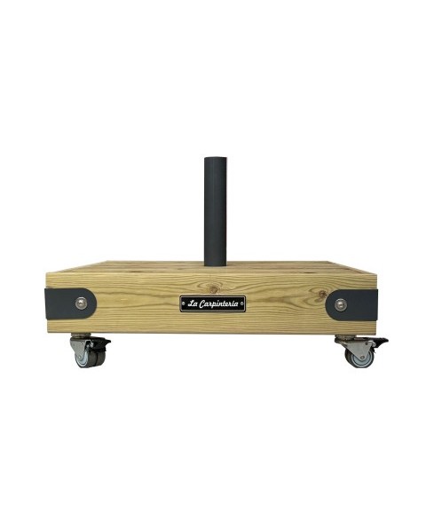 Base Parasol BOX 6 con Ruedas 50 kg - Pie Central
