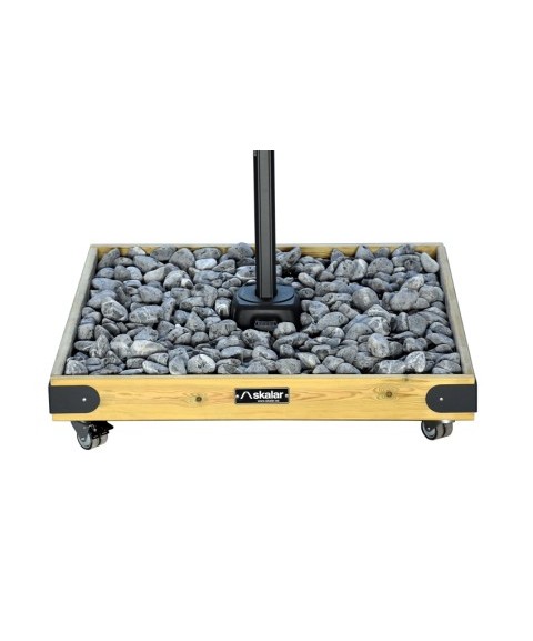 Base Parasol NOVA 6 con Ruedas 50kg