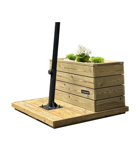 Base Velas Sombreadoras NOVA PULSO 130 kg