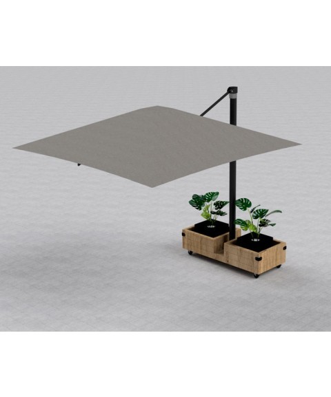 Base Parasoles NOVA DUO con Ruedas 175 kg