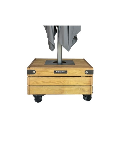 Base Parasol DADO 3 con Ruedas 140 kg