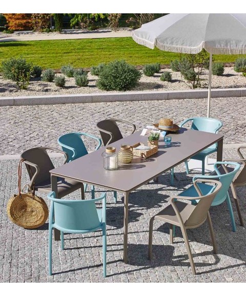 Mesa MEET Rectangular de EZPELETA 6 - 8 Plazas