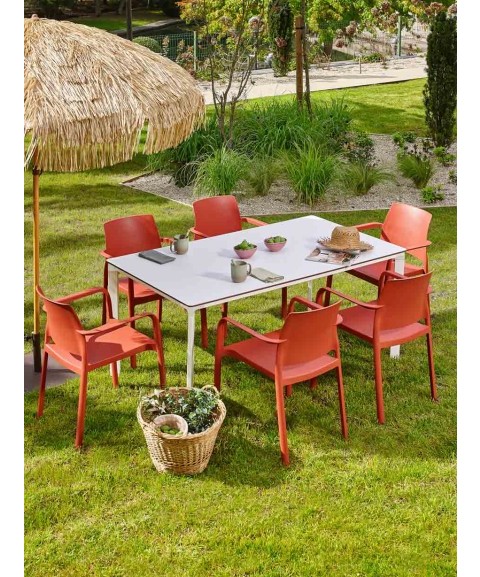 Mesa MEET Rectangular de EZPELETA 6 - 8 Plazas