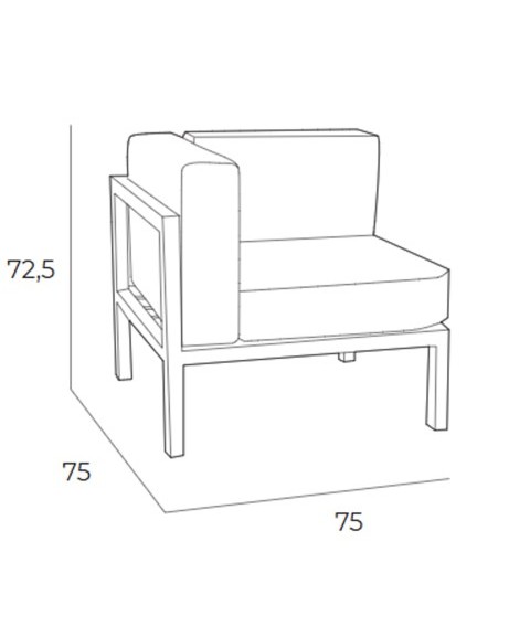 Set MARINE de EZPELETA Módulo Esquinero