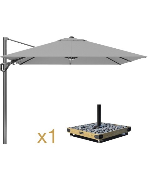 Pack Parasol VOYAGER + Base NOVA 8