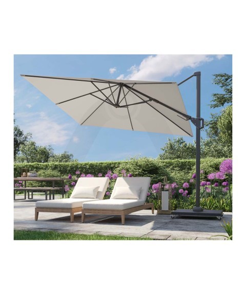 Pack Parasol VOYAGER + Base NOVA 8