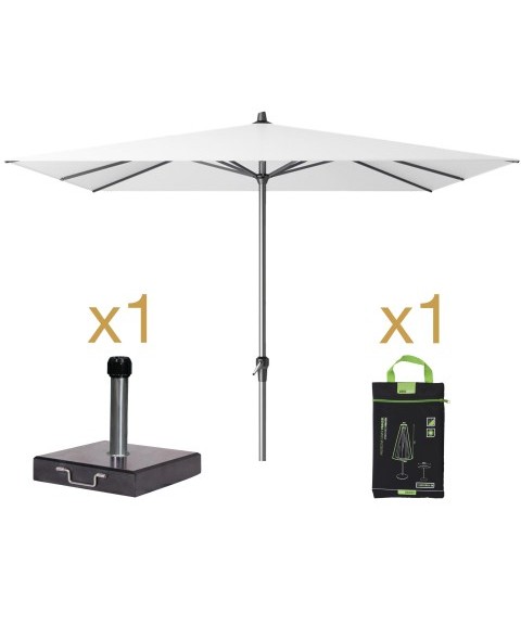 Pack Parasol RIVA + Base ROMA + Funda