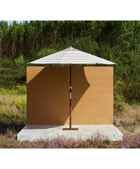 Parasol de Pie Central EZPELETA JAVA 3 m de Madera