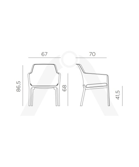 Conjunto NET RELAX de NARDI