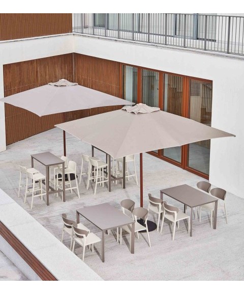 Parasol de Pie Central EZPELETA JAVA 3 x 3 m