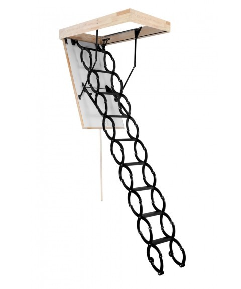 ESCALERA DE TECHO DE HIERRO