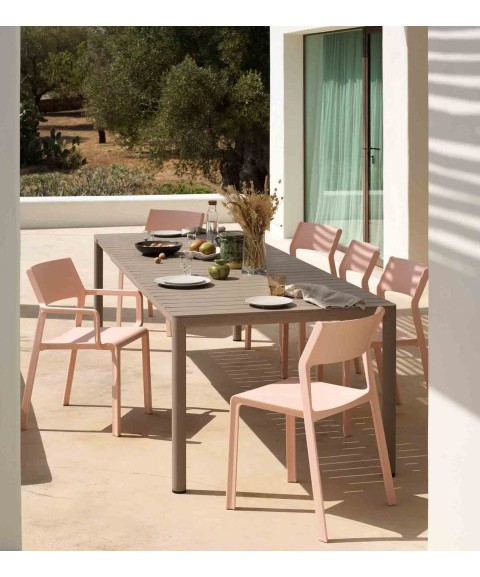 Mesa TEVERE Extensible de NARDI 6 - 8 Plazas