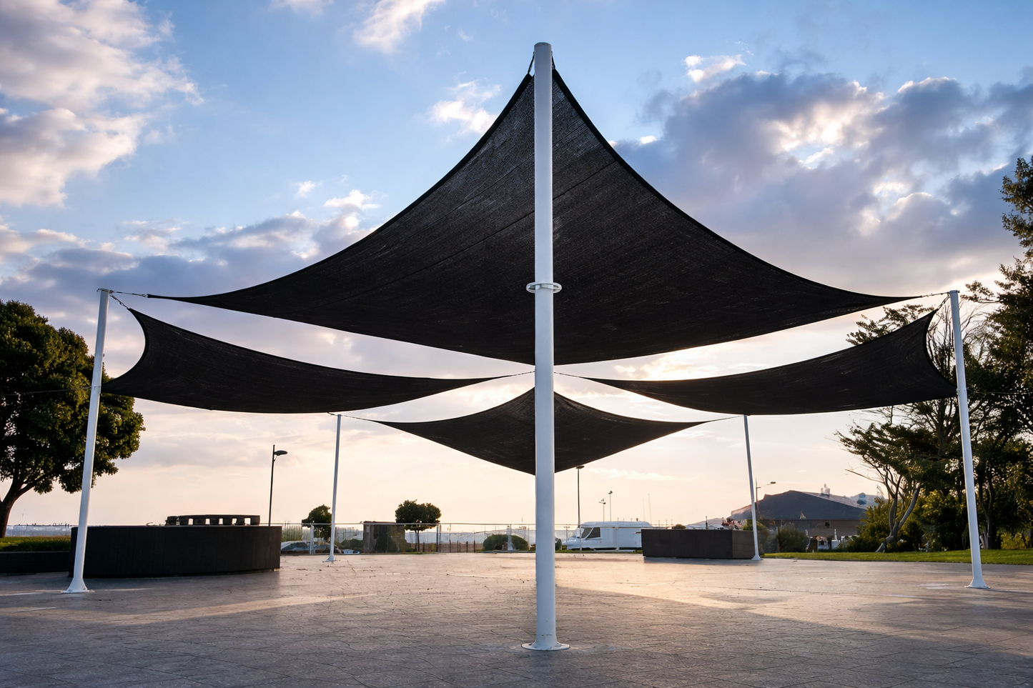 Poste para Vela Sombreadora