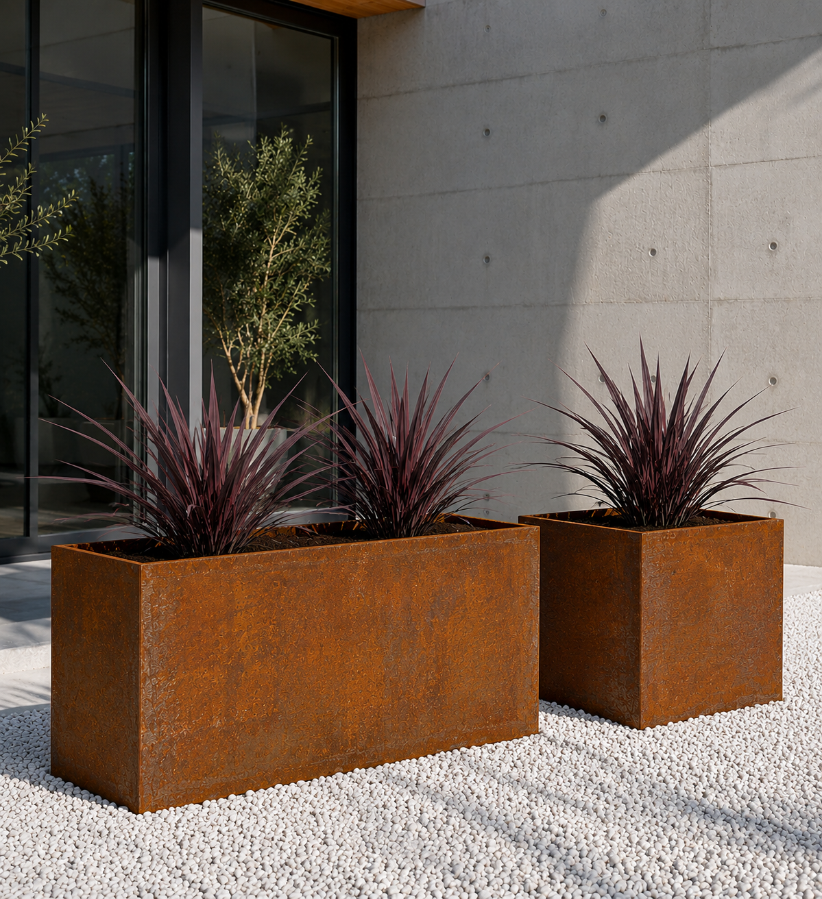 Corten Steel Planter