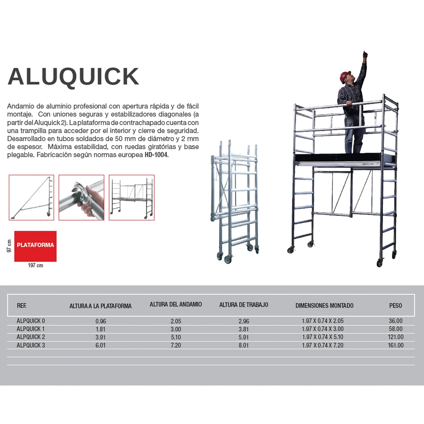 Andamio Modular Profesional QUICK