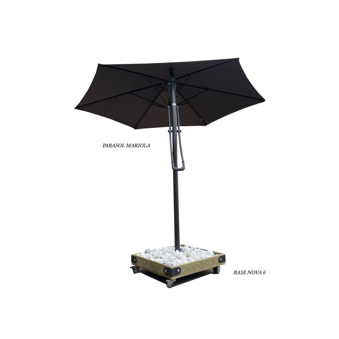 Base Parasol NOVA 6 con Ruedas 50kg