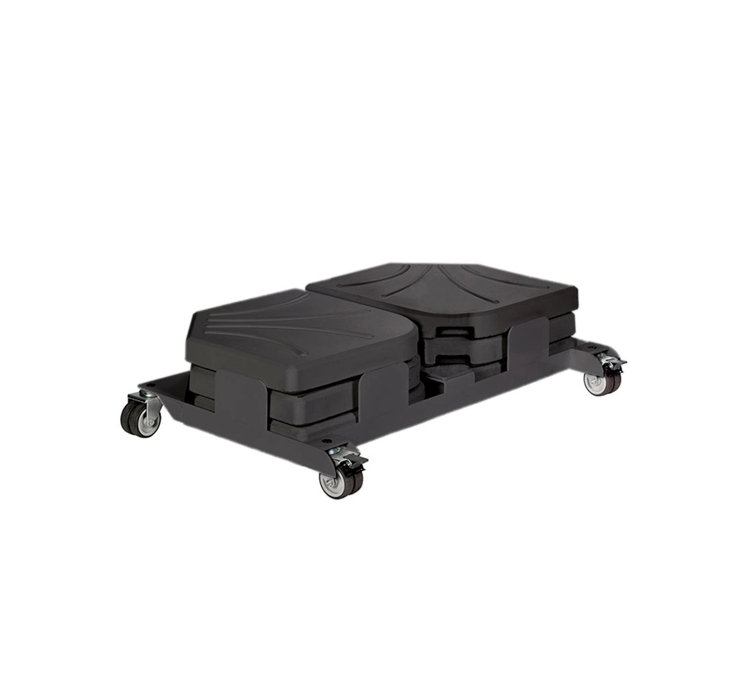Base metálica para parasol lateral Ezpeleta de 165 kg con ruedas antracita.