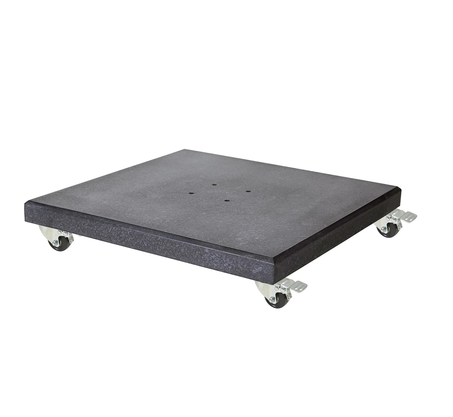 Base de granito premium MODENA de 90 kg para sombrillas de brazo lateral.