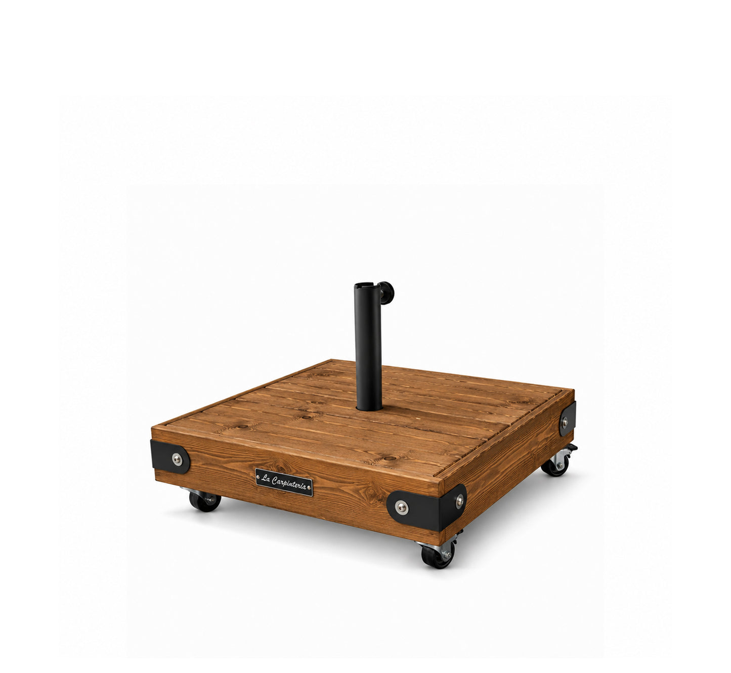 Base para Sombrilla BOX 6 con Ruedas 50 kg - Pie Central