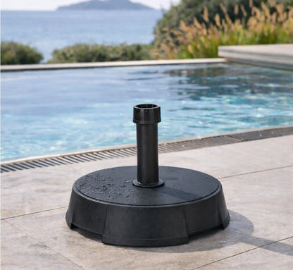Base de sombrilla TENERIFE para zona de piscina.
