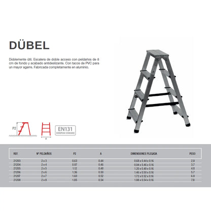 Escalera de Doble Acceso DUBEL