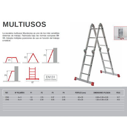 Escalera MULTIUSOS