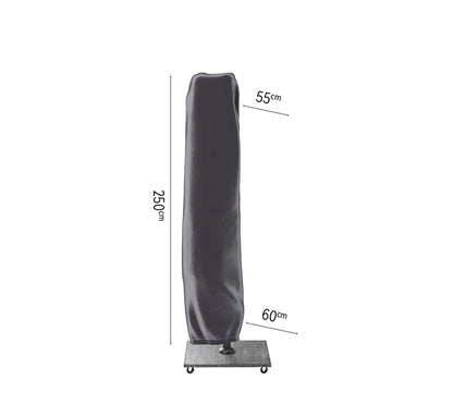 Funda protectora AeroCover para sombrillas de pie lateral de 2,5 metros.
