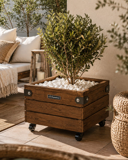 Jardinera de Madera CUBO 3