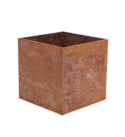 Jardinère en acier corten