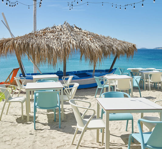 Mesa MÓNACO Cuadrada de EZPELETA 4 Plazas