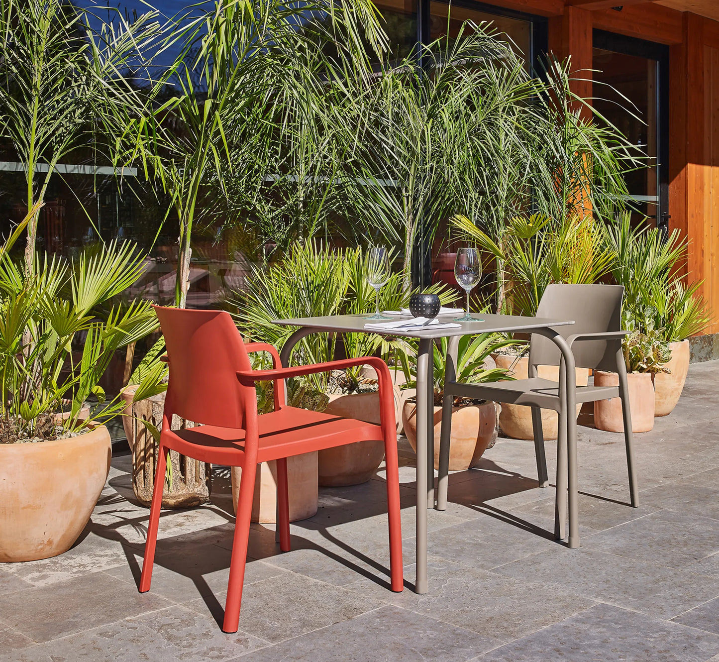Mesa RODAS de EZPELETA 4 Plazas