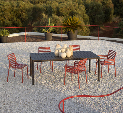 Mesa TEVERE Extensible de NARDI 6-8 Plazas