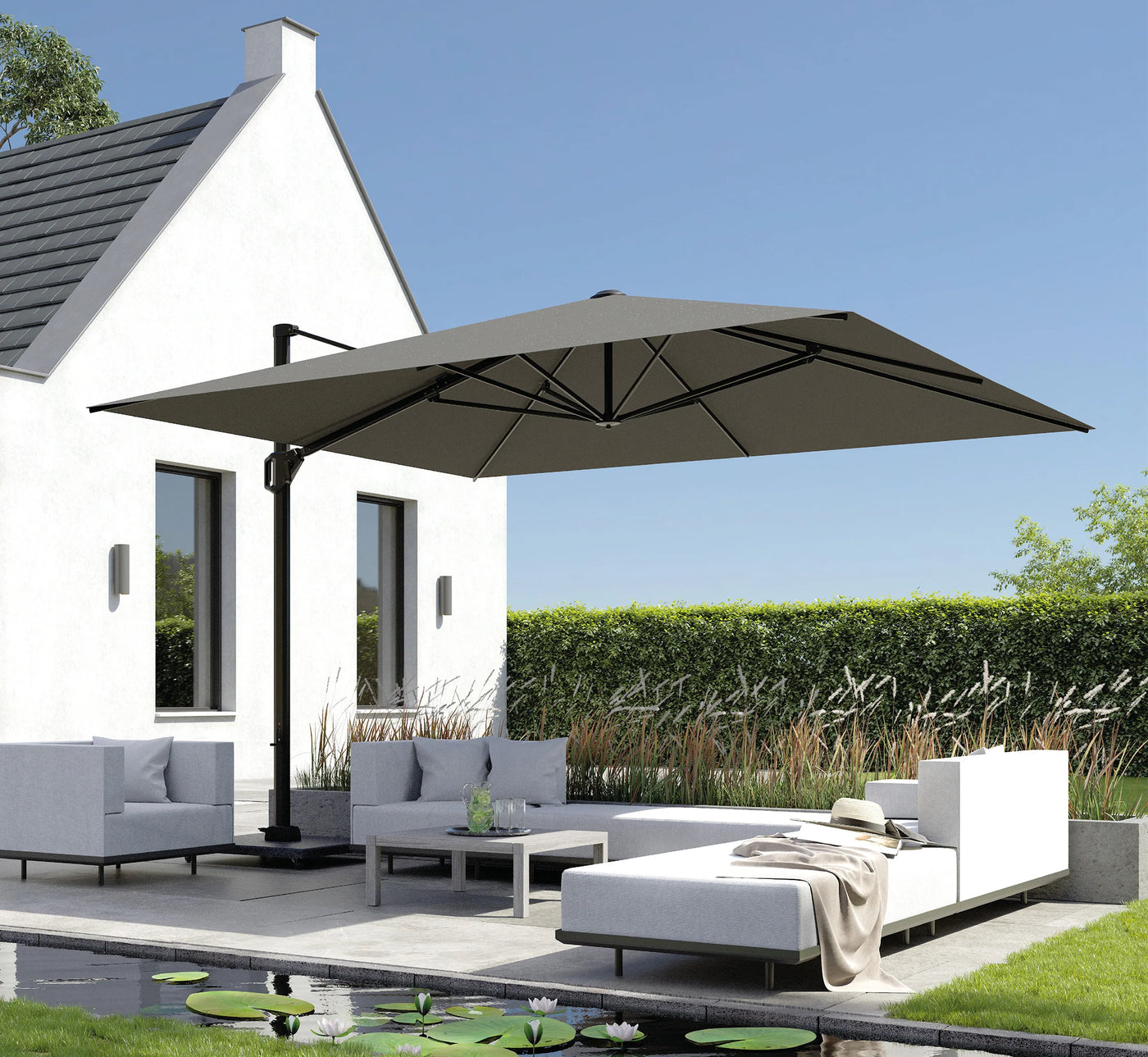 Challenger de 3,5x3,5 metros para jardín y hostelería.