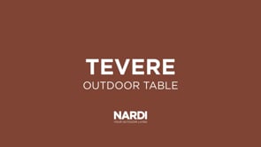 Mesa TEVERE Extensible de NARDI 6-8 Plazas
