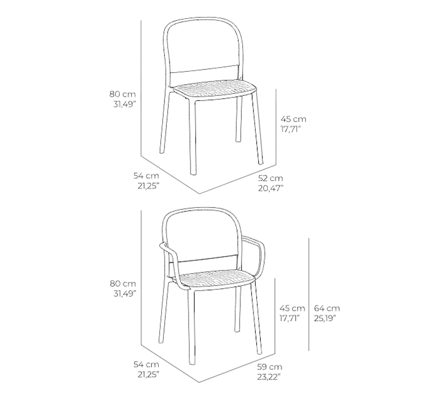 Silla TRENA de EZPELETA