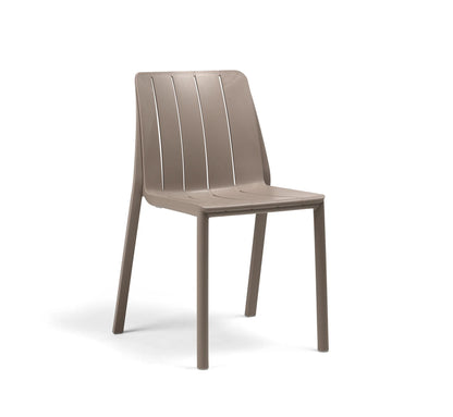 Silla de exterior TIBERINA de NARDI sin brazos.