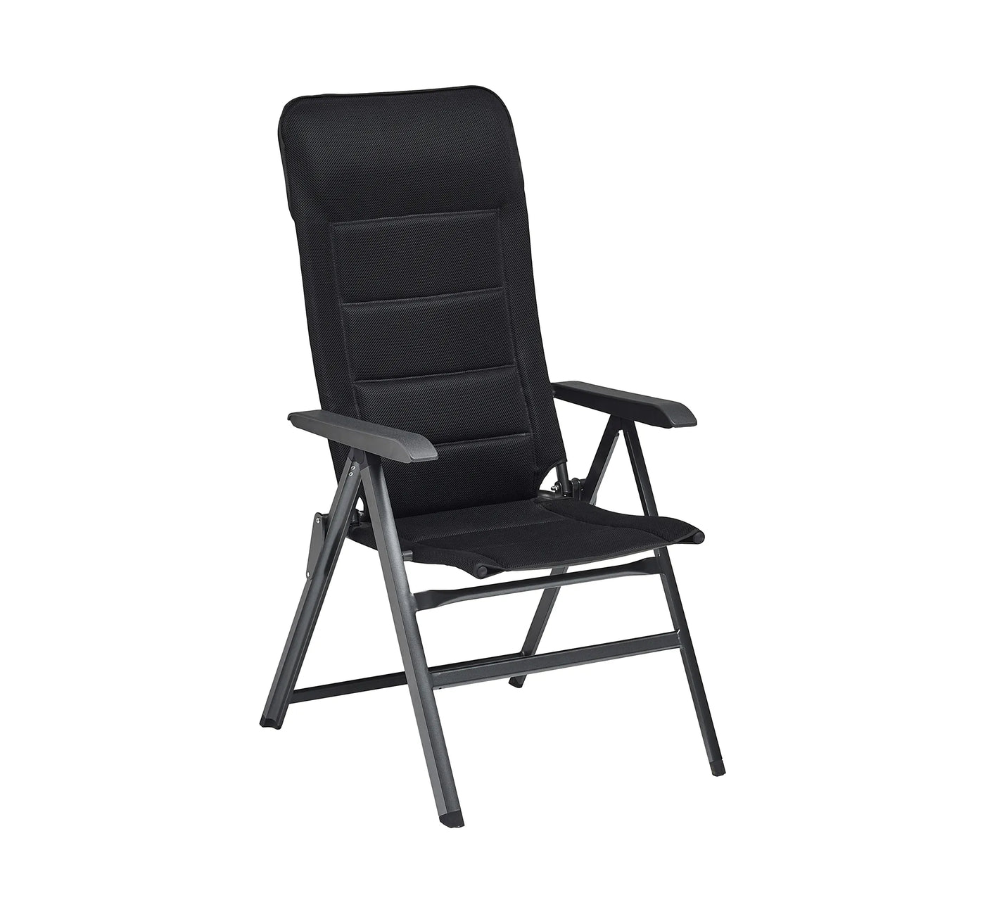 Sillón reclinable SLIGHT de Kettler en color antracita con respaldo alto, ideal para mobiliario exterior de diseño.