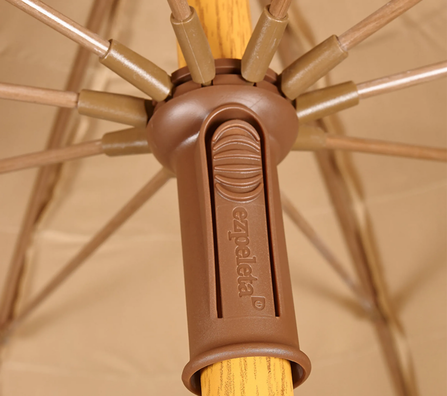 Varillas de fibra de vidrio de 6 mm del parasol MANILA para mayor resistencia.