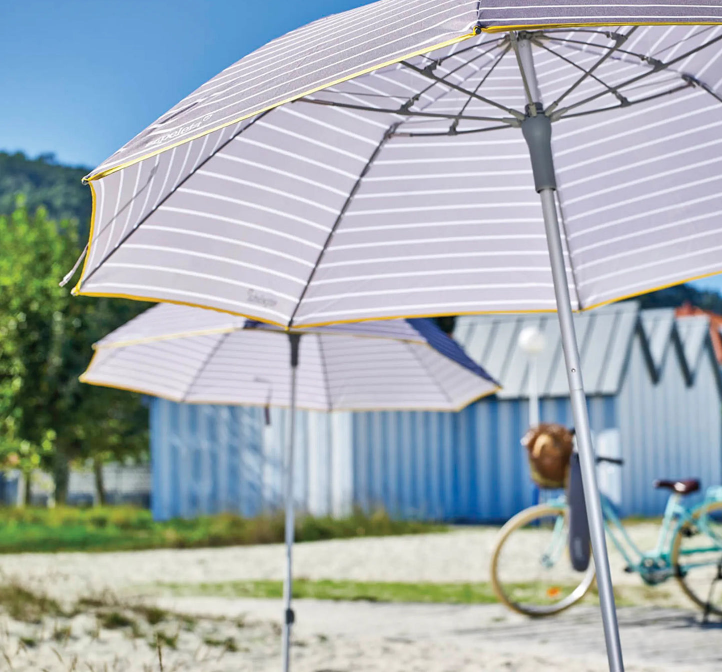 Sombrilla de Playa Plegable EZPELETA FOLD & GO