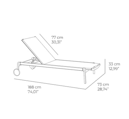 Tumbona LAGO de EZPELETA