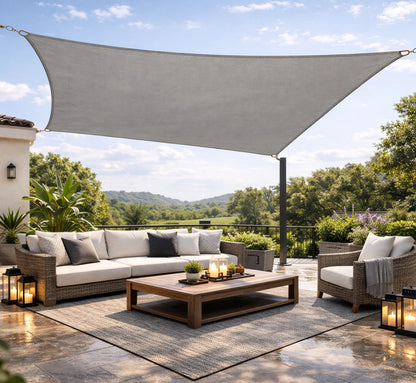 Vela sombreadora impermeable DREAMSAIL cuadrada.